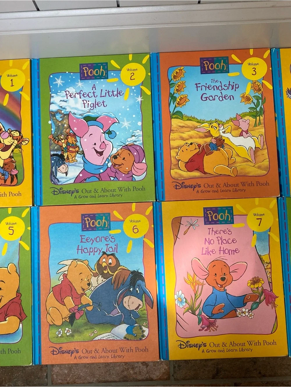 Pooh’s Out and About with Pooh complete collection (1996)